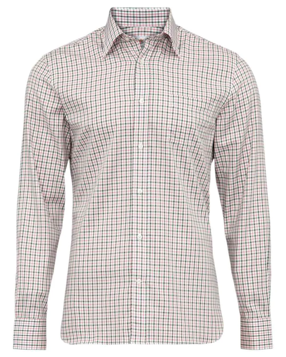 Alan Paine Mens Dunsdale Spread Collar Shirt