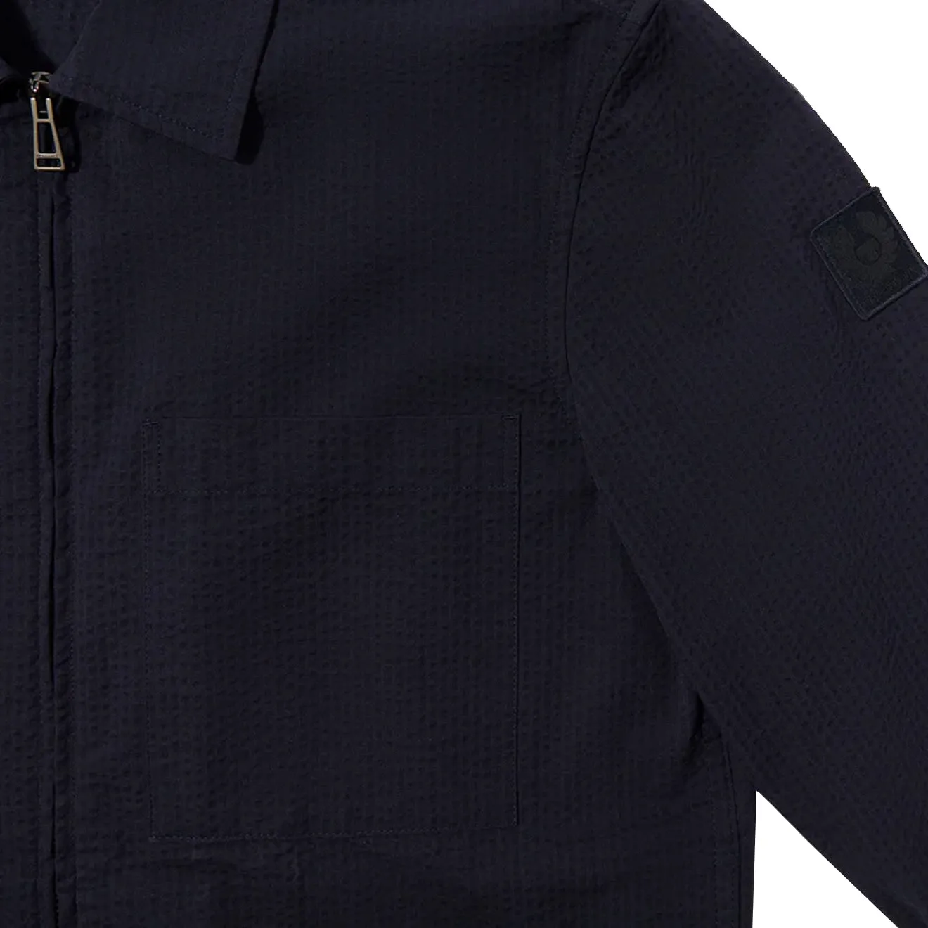 Belstaff Channel Overshirt Dark Ink