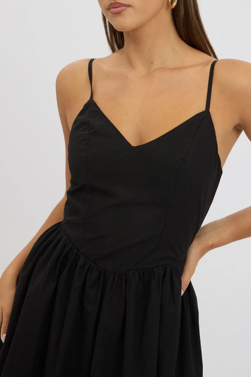 Black Maxi Dress Singlet