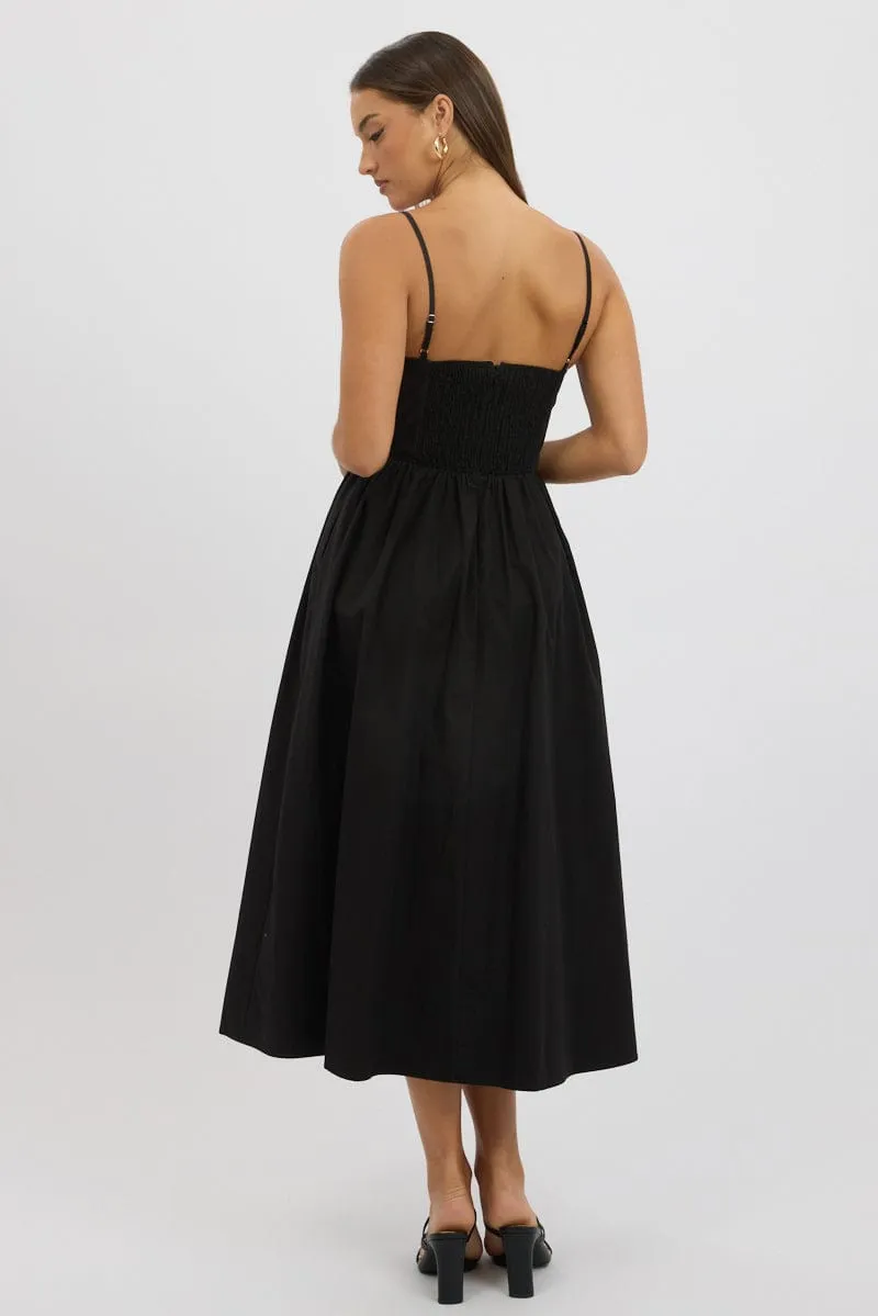 Black Maxi Dress Singlet