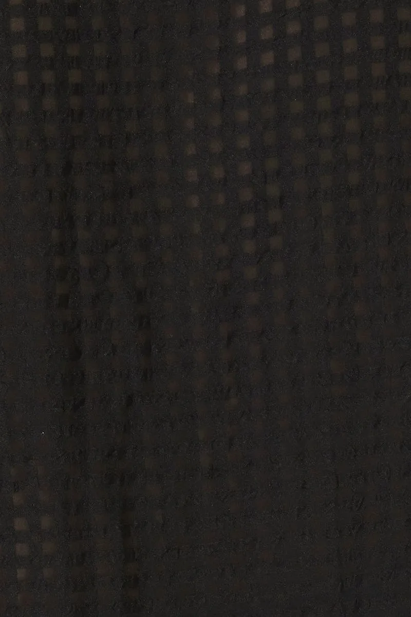 Black Shirt Long Sleeve Texture