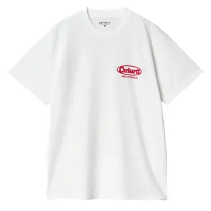 Carhartt WIP S/S Logo T-Shirt White