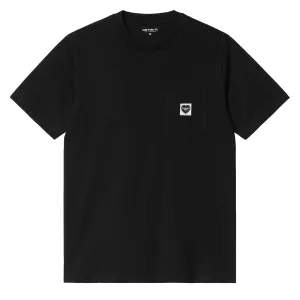 Carhartt WIP S/S Pocket Heart T-Shirt Black / Black