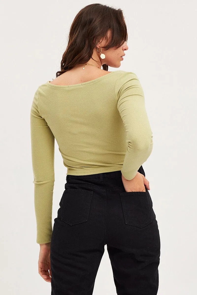 Green T Shirt Long Sleeve