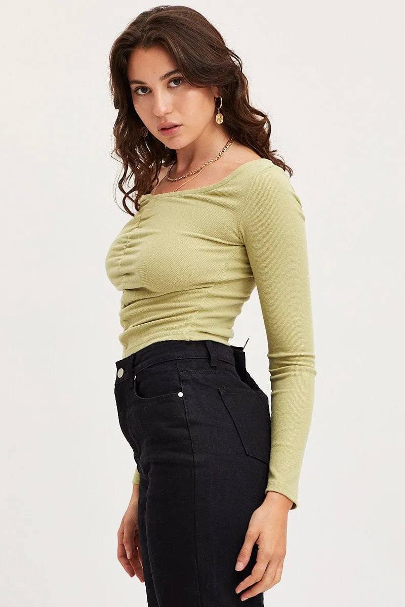 Green T Shirt Long Sleeve
