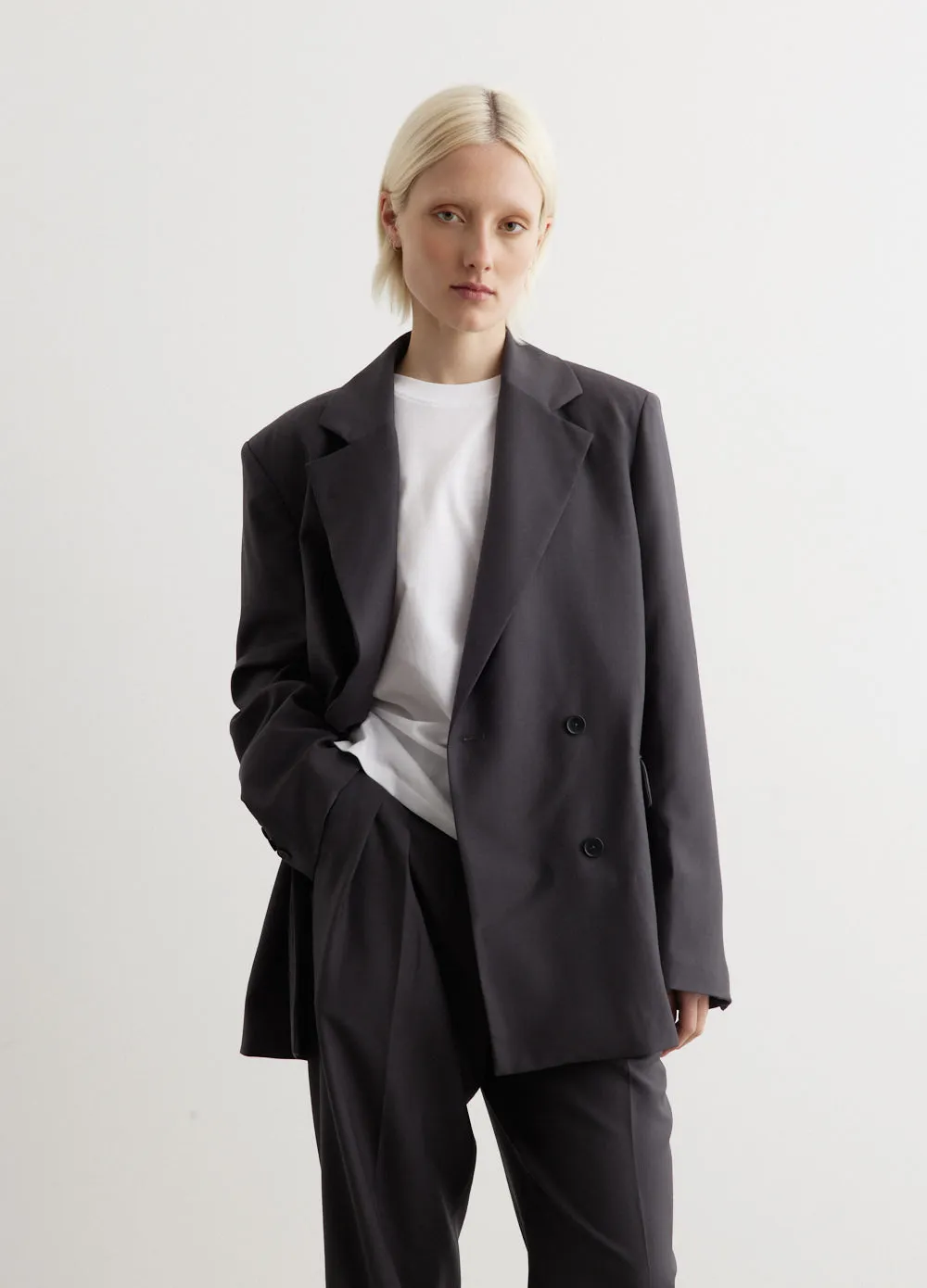 Grey Anthracite Blazer