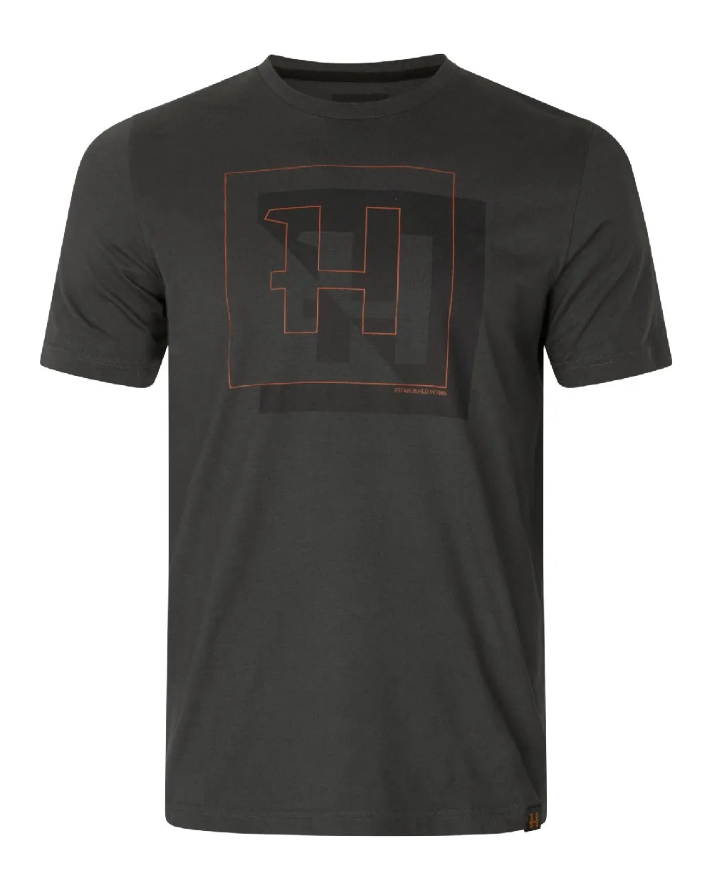 Harkila Mens H-Logo Short Sleeve T-shirt