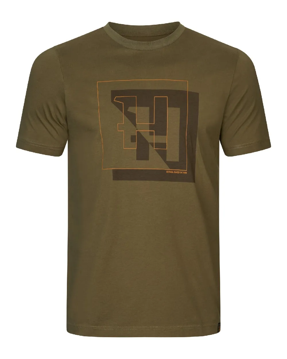 Harkila Mens H-Logo Short Sleeve T-shirt