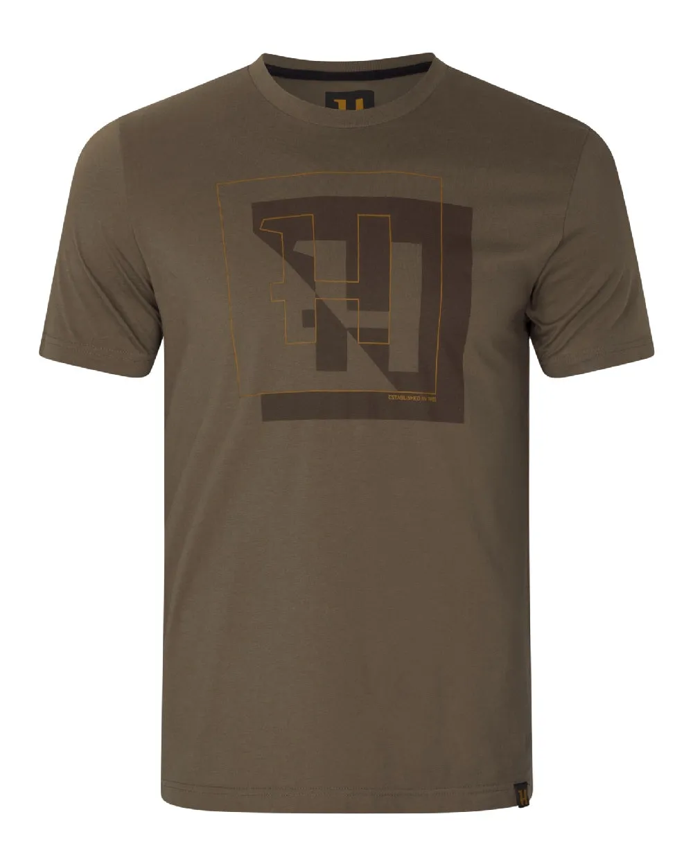 Harkila Mens H-Logo Short Sleeve T-shirt