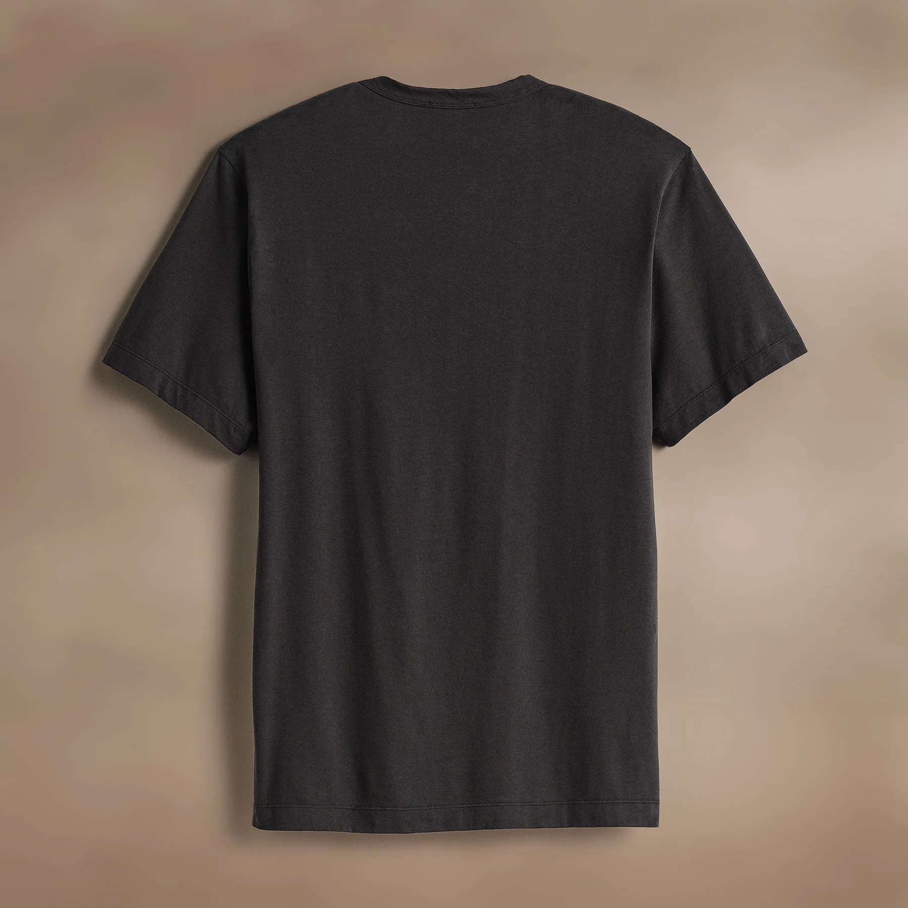Heavy Luxe Jersey Crew - Magma
