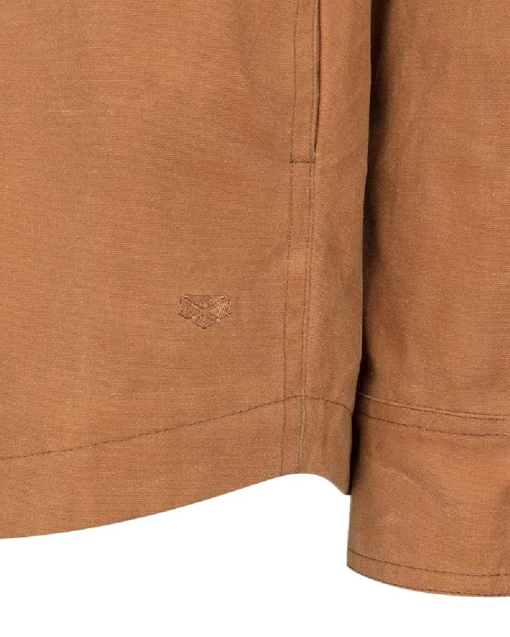 Hoggs of Fife Mens Huntly Waxed Canvas Utility Overshirt