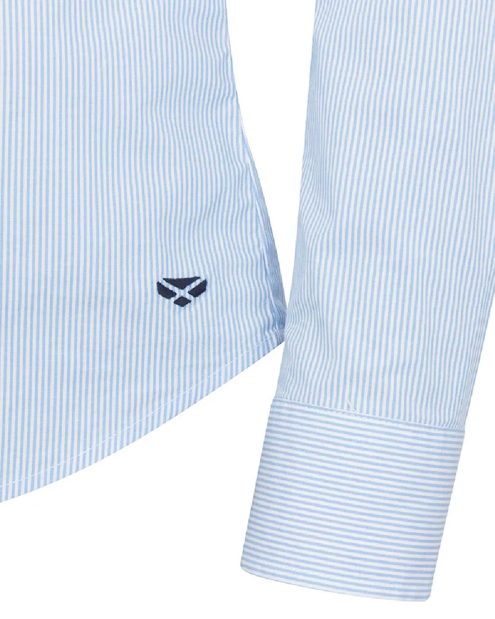 Hoggs of Fife Womens Ingliston Stretch Stripe Shirt