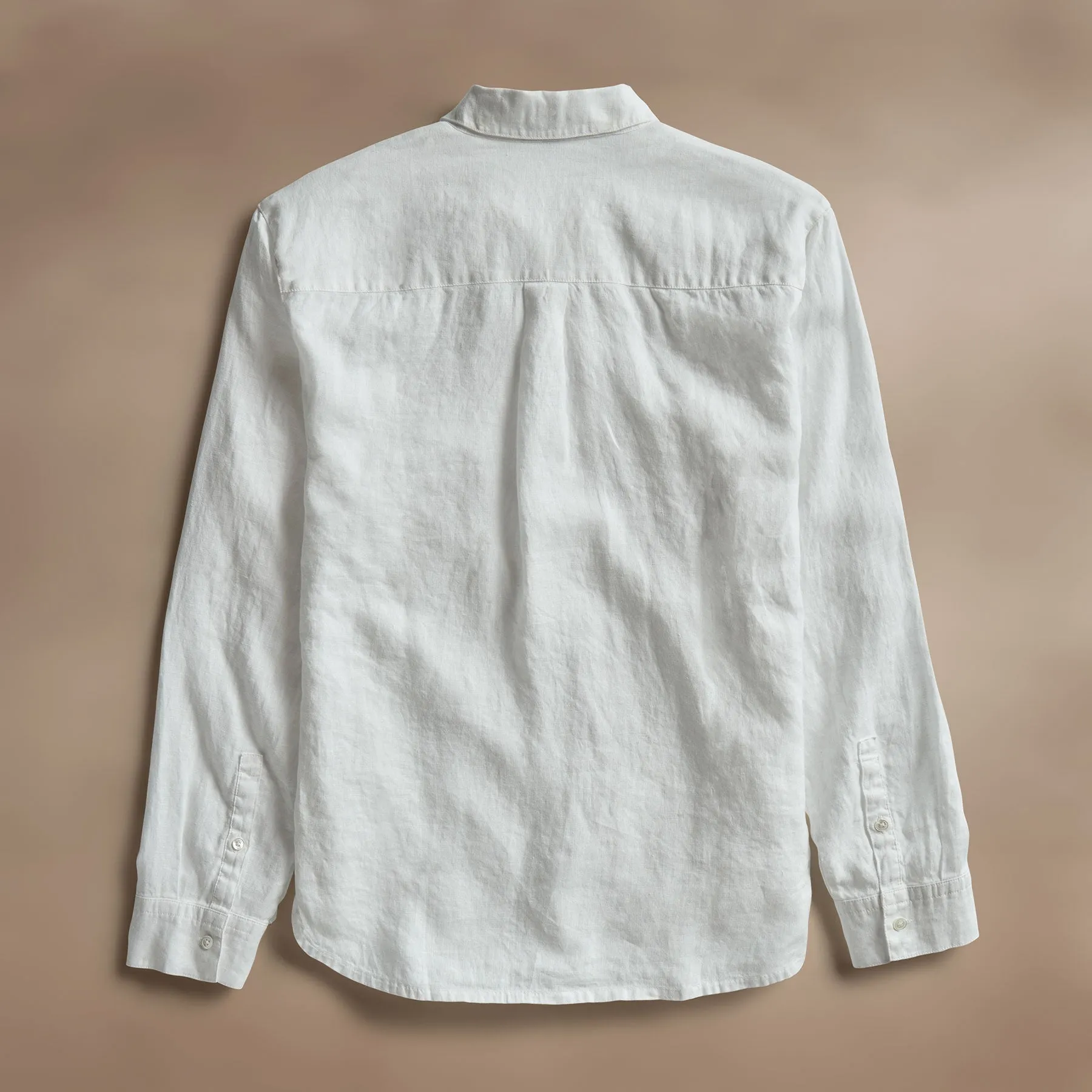 Lightweight Linen Shirt - White
