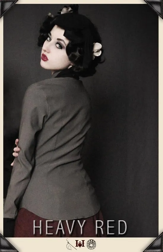 Lust of Melancholia Grey Dress Shirt