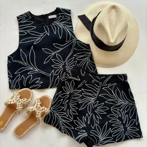 Ma1d12 Black Embellished Shell