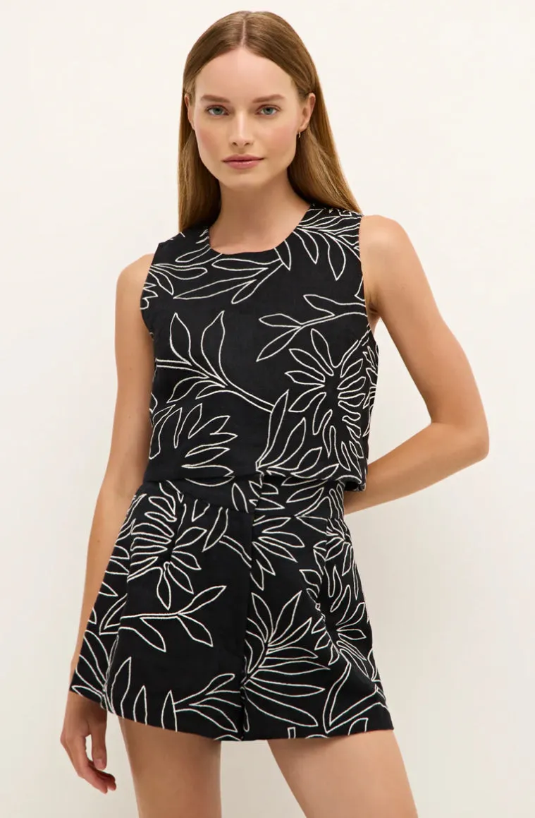 Ma1d12 Black Embellished Shell