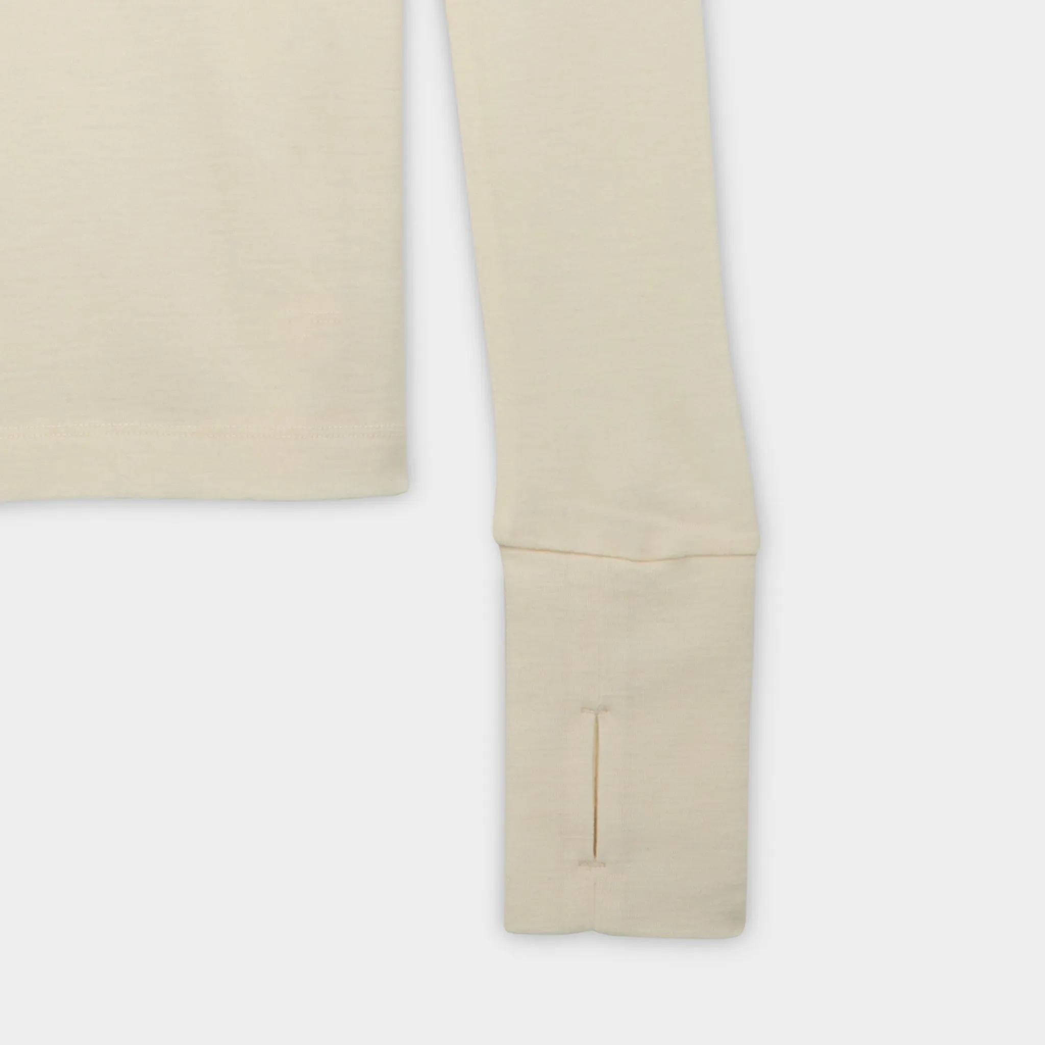 Merino Rib Hooded Shirt