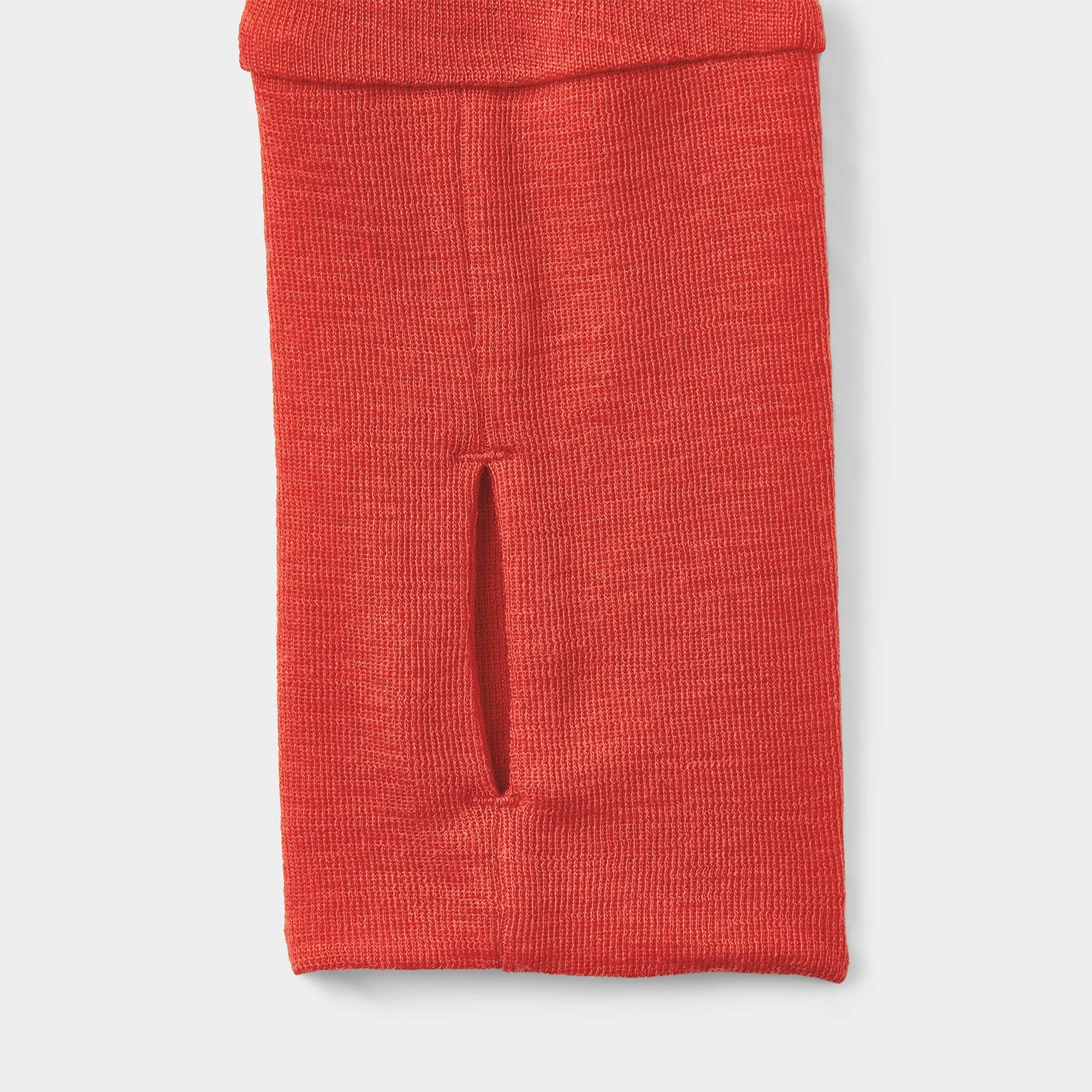 Merino Rib Hooded Shirt