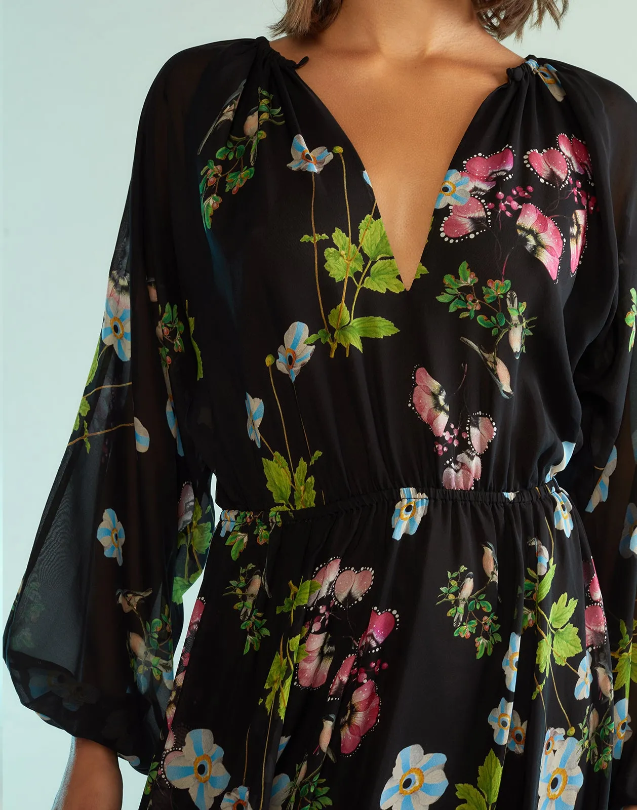 Messina Silk Dress