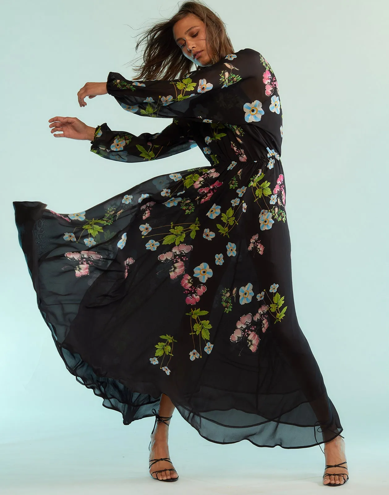 Messina Silk Dress