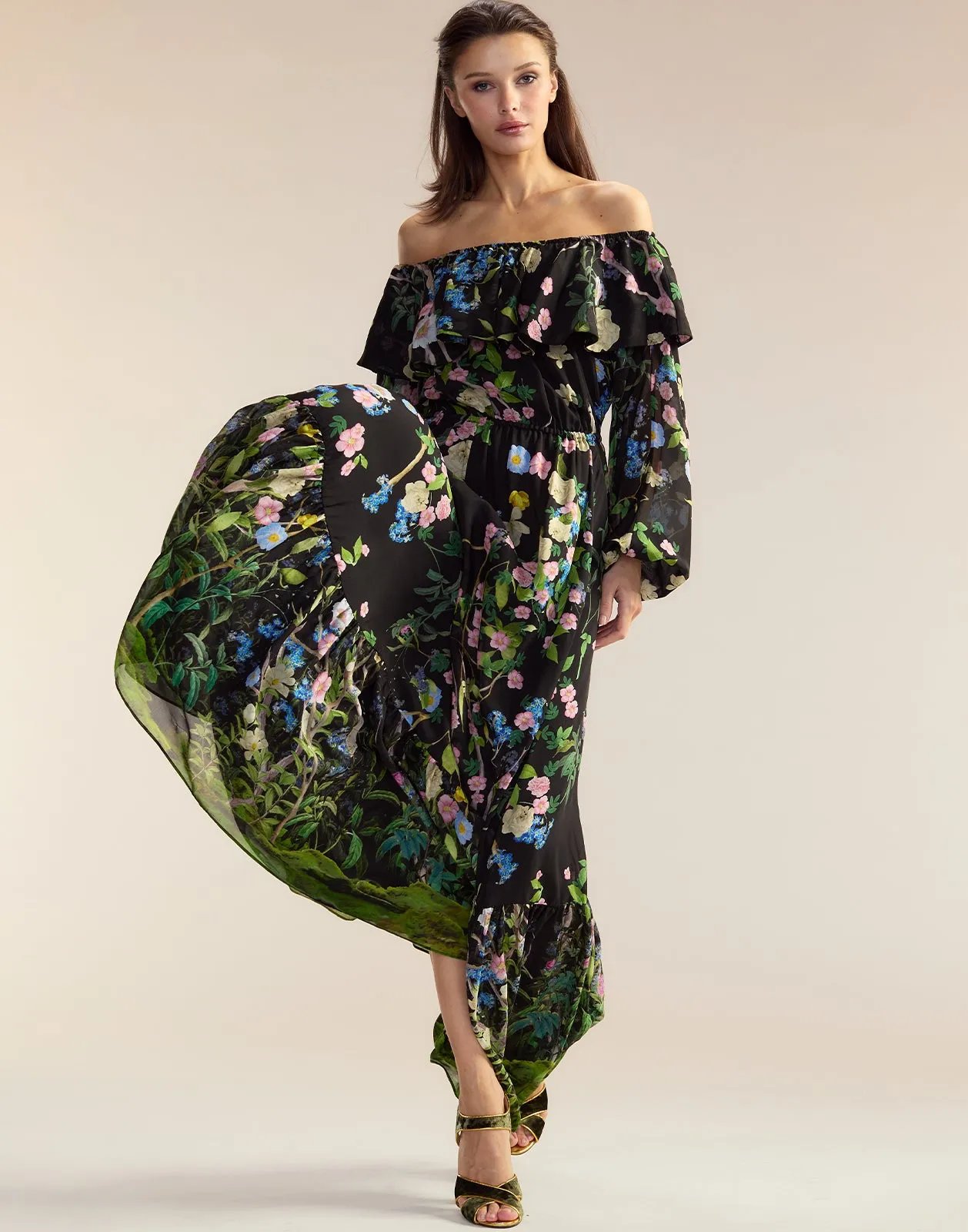 Ophelia Silk Dress