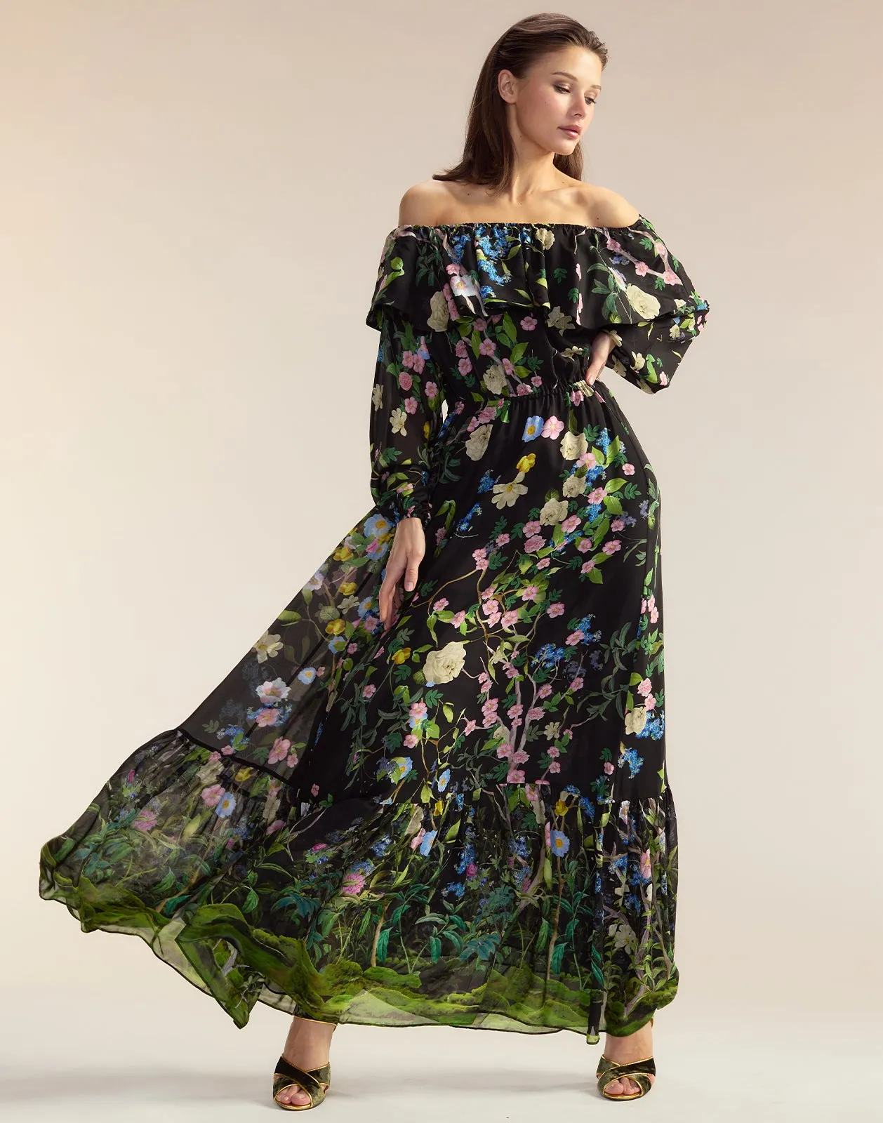 Ophelia Silk Dress
