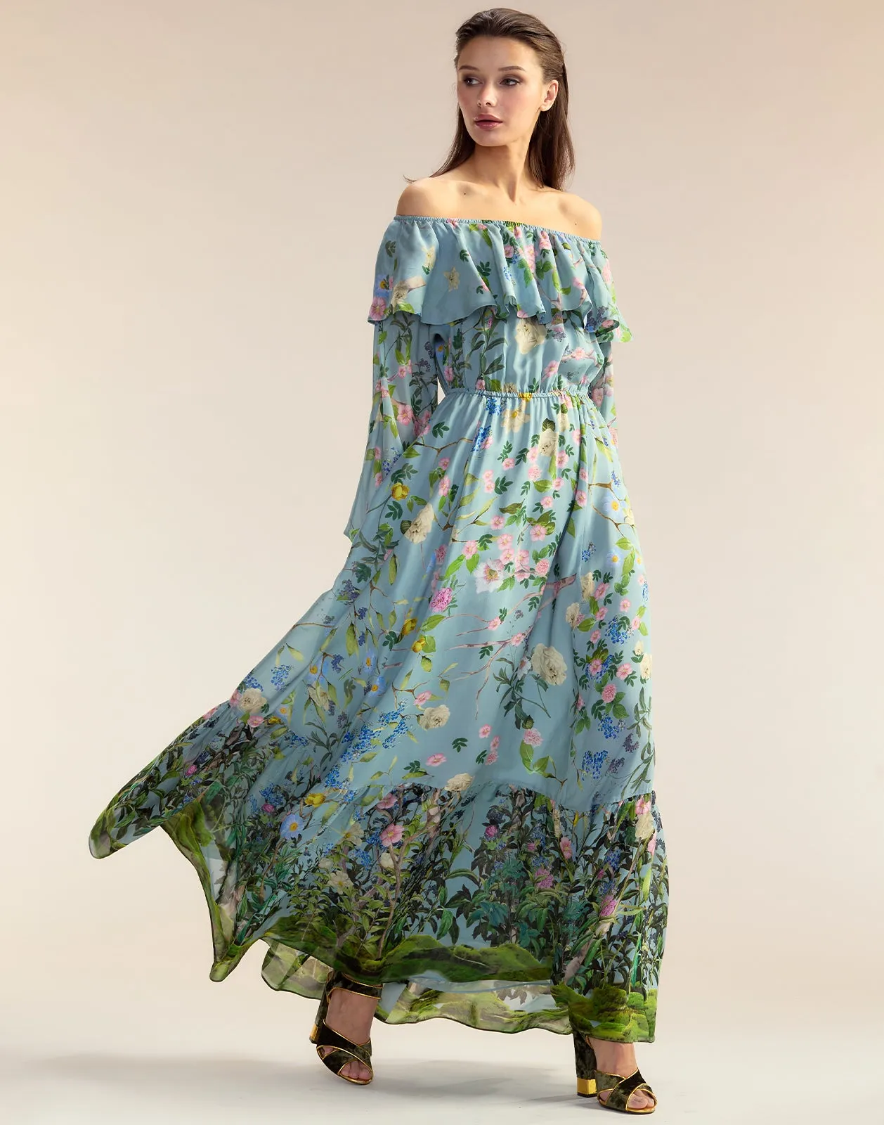 Ophelia Silk Dress