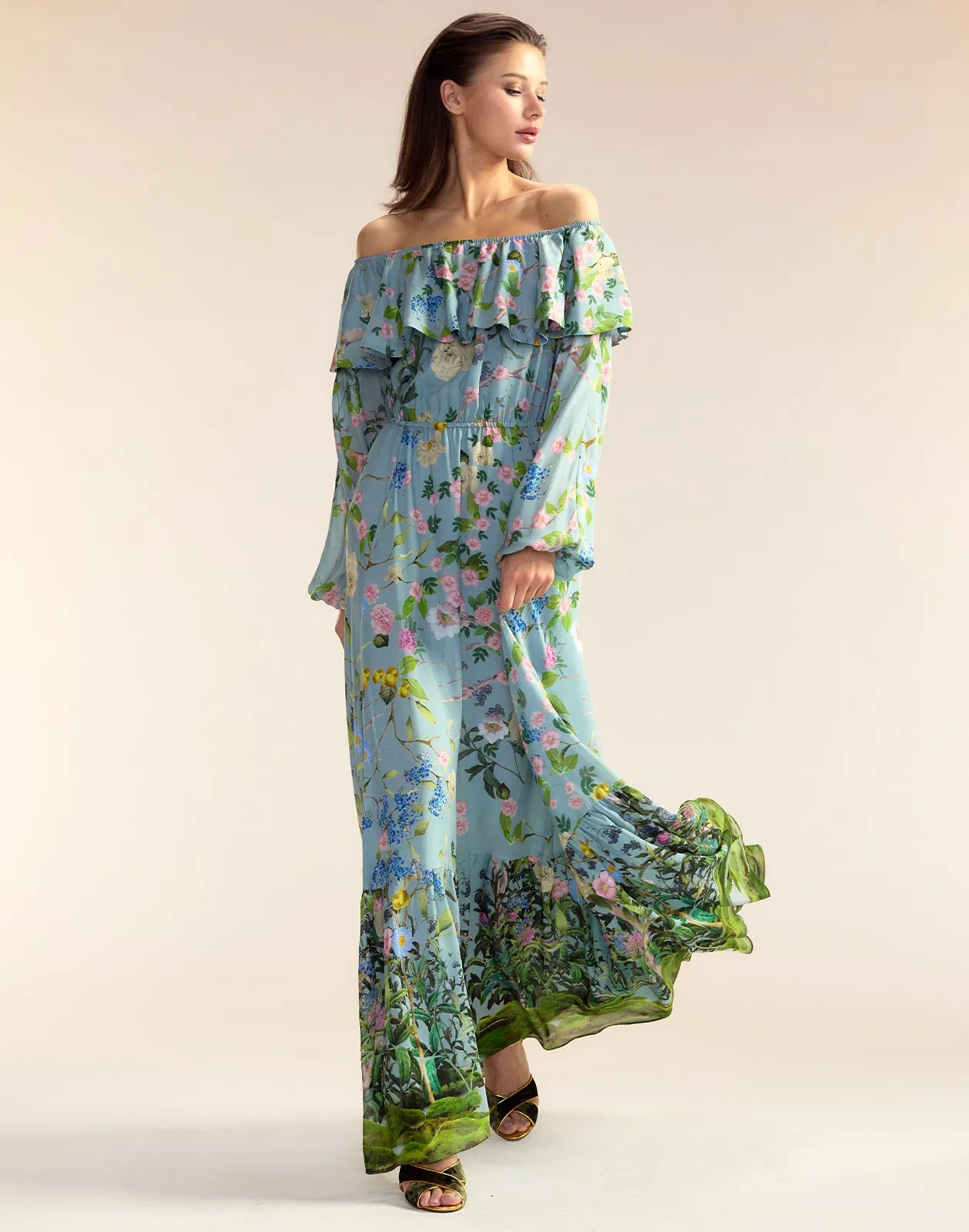 Ophelia Silk Dress