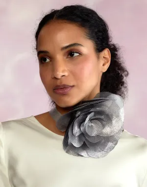 Organza Flower Ties