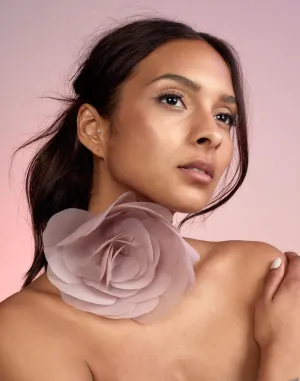 Organza Flower Ties