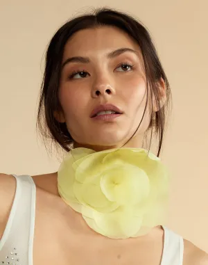 Organza Flower Ties