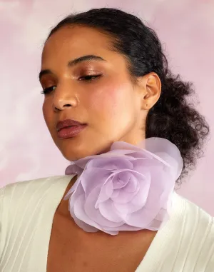 Organza Flower Ties