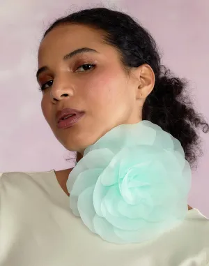 Organza Flower Ties