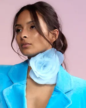 Organza Flower Ties