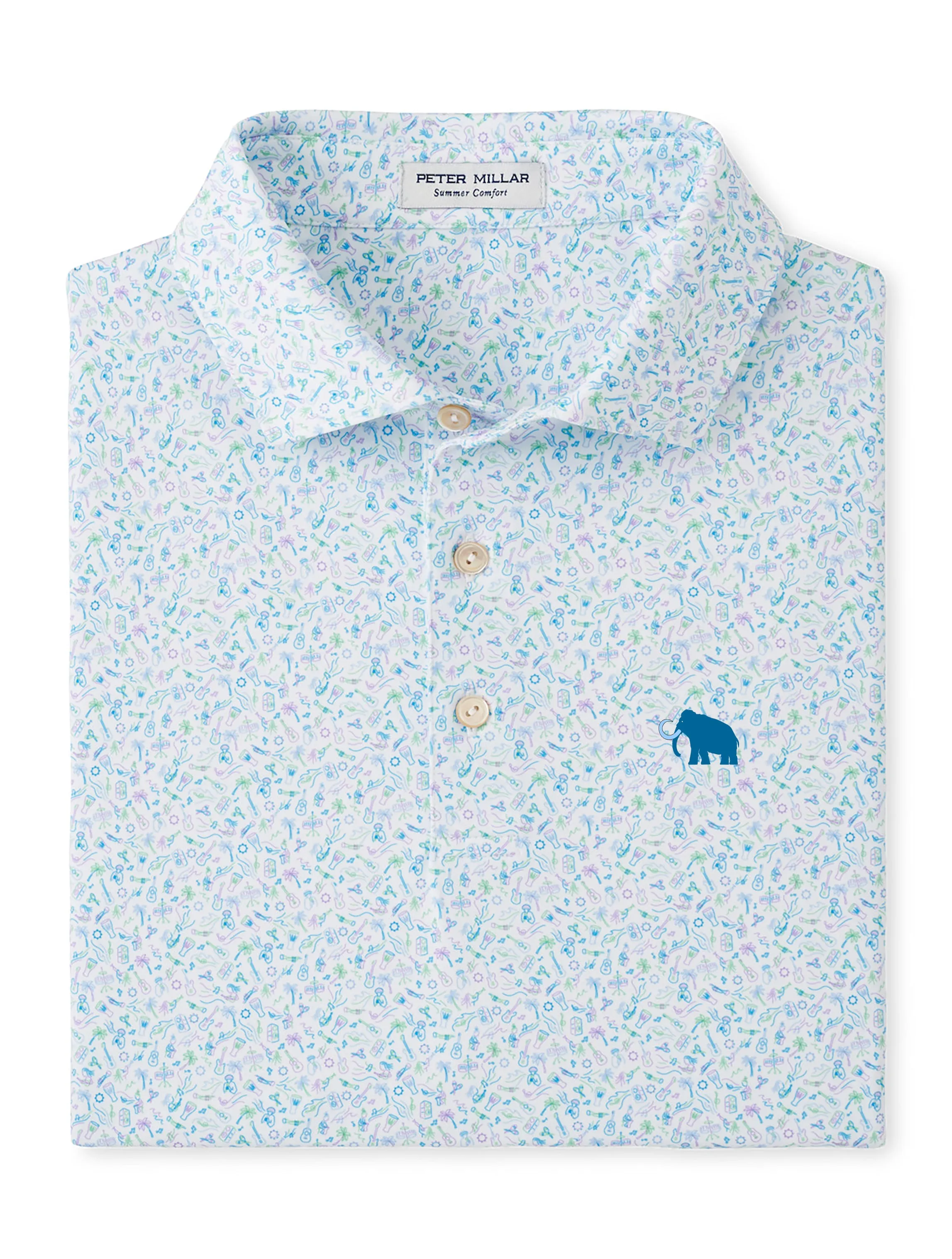Peter Millar Island Jammin Performance Jersey Polo