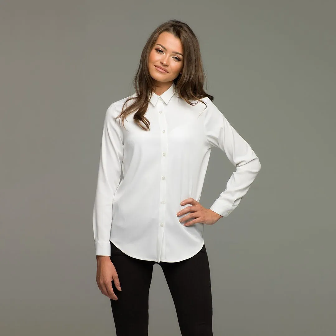 PLAIN JANE WHITE SHIRT - CT009