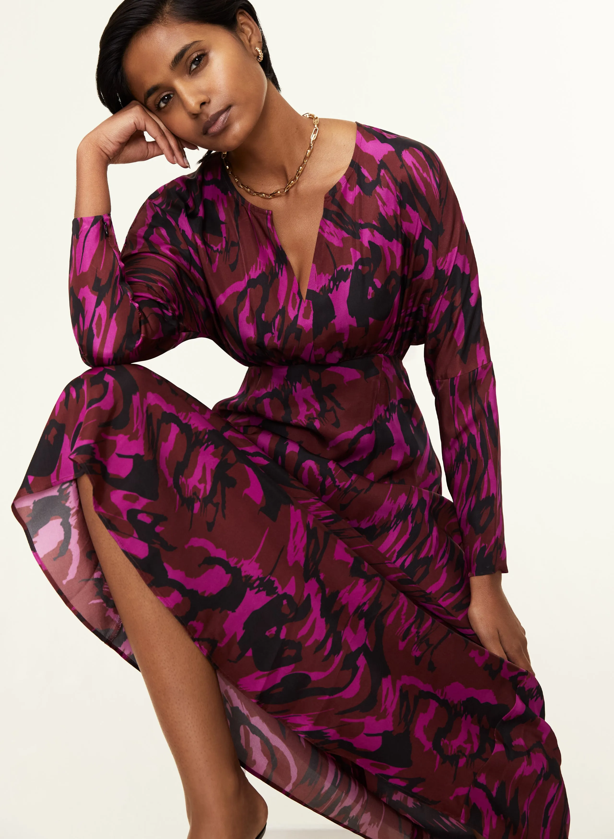 RENT - Ekaterina Satin Dress