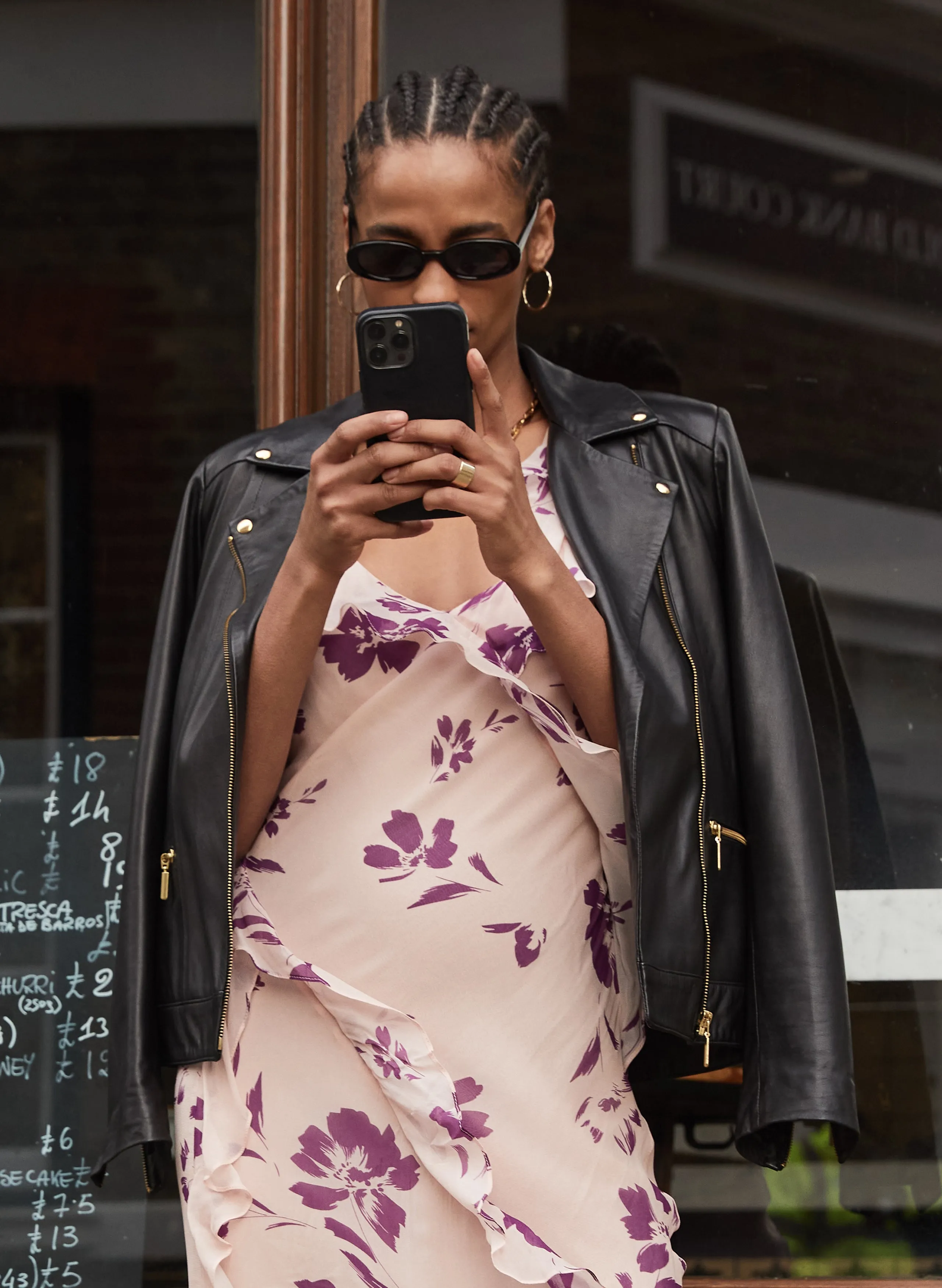 RENT - Kara Leather Jacket