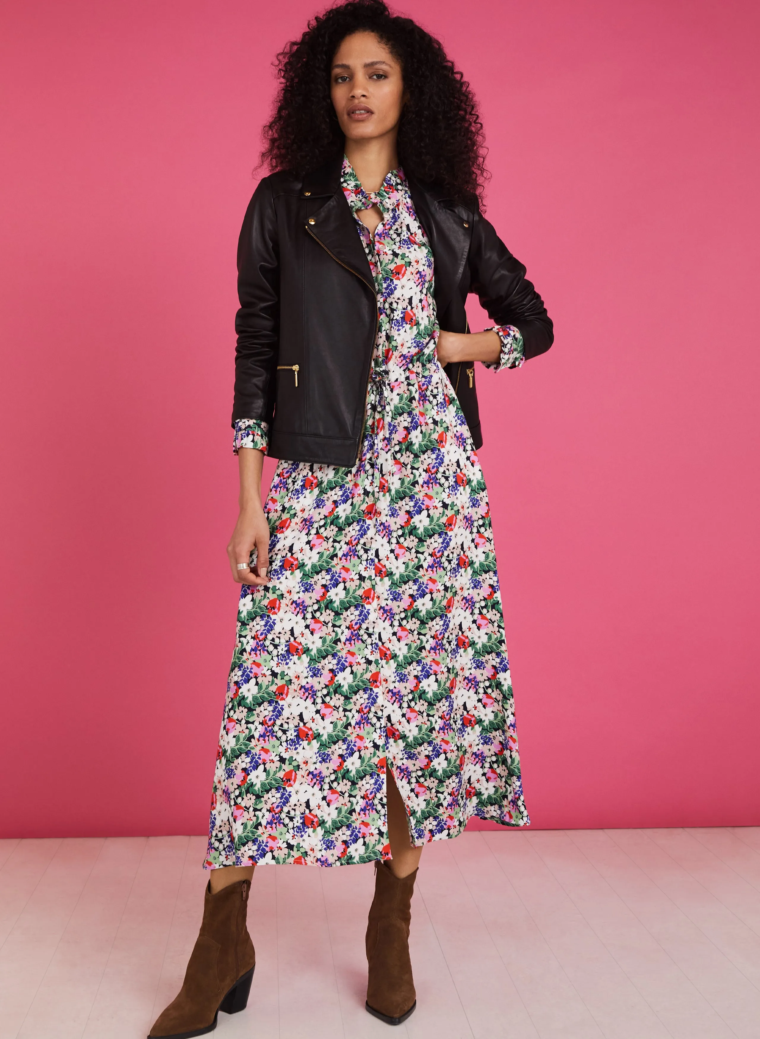 RENT - Luna Midi Dress with Livaeco