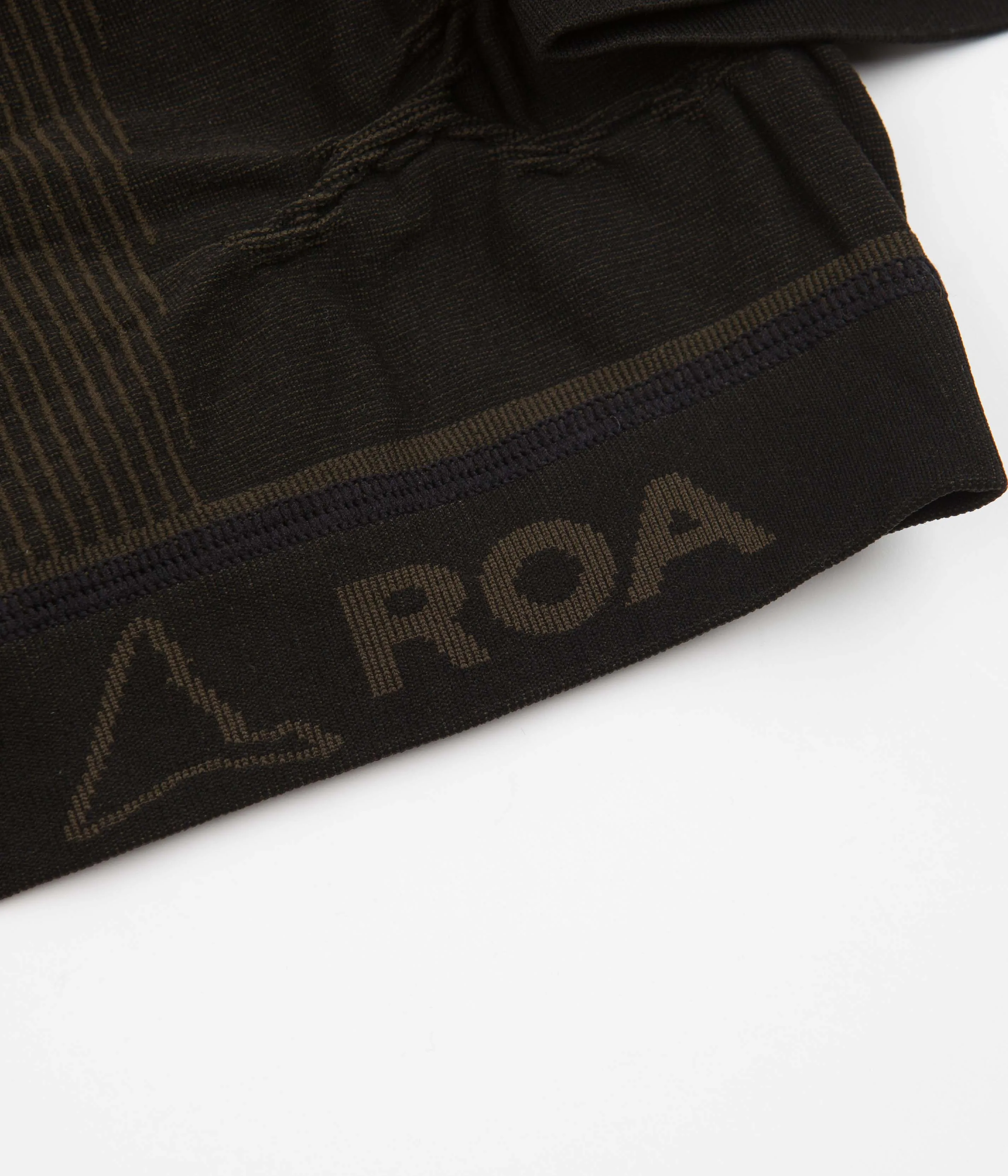 ROA Tech Knit Long Sleeve T-Shirt - Black / Brown
