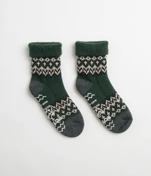 ROTOTO Comfy Room Nordic Socks - Dark Green
