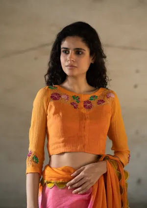 Saaras Chanderi Blouse