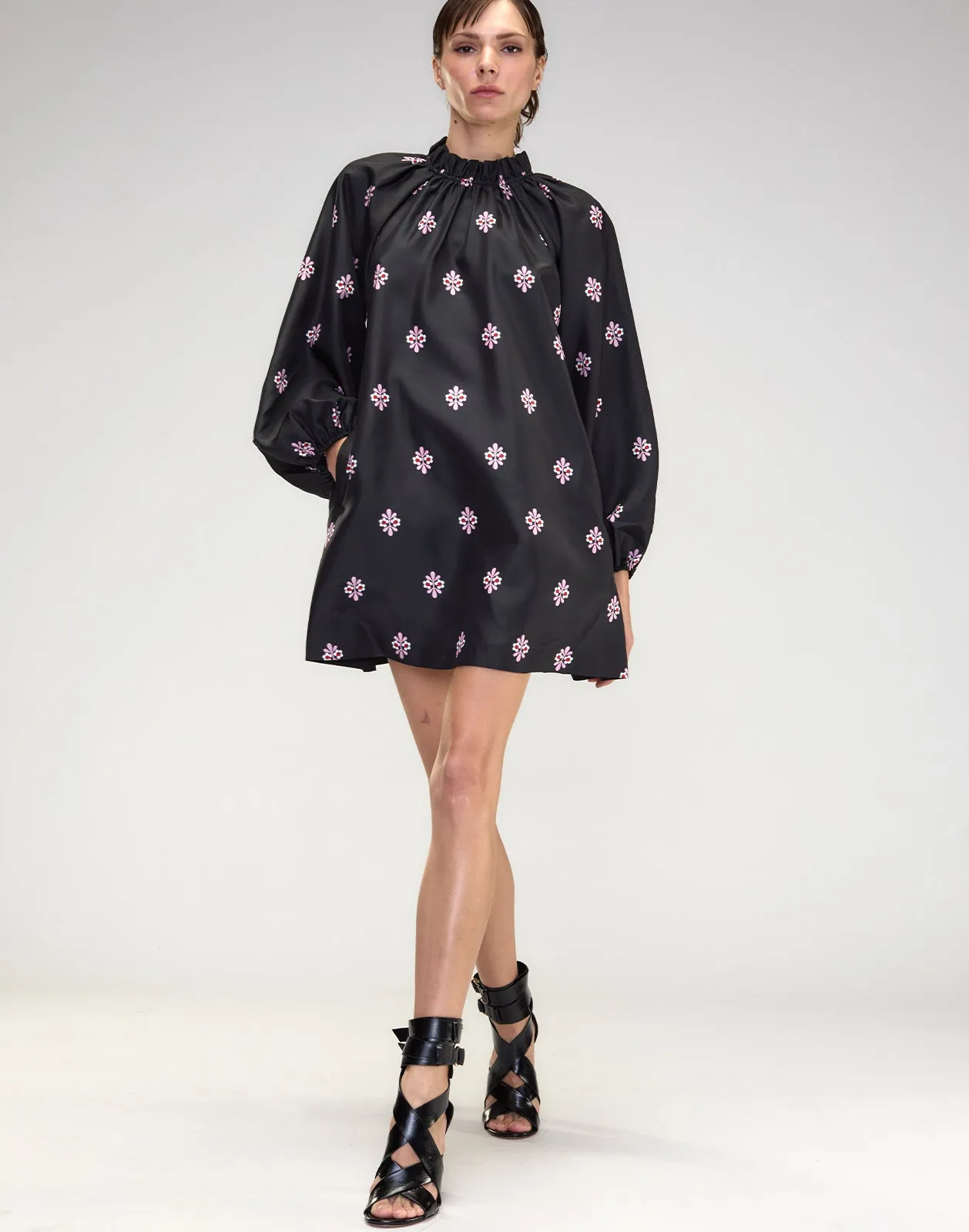 Second Nature Silk Taffeta Dress