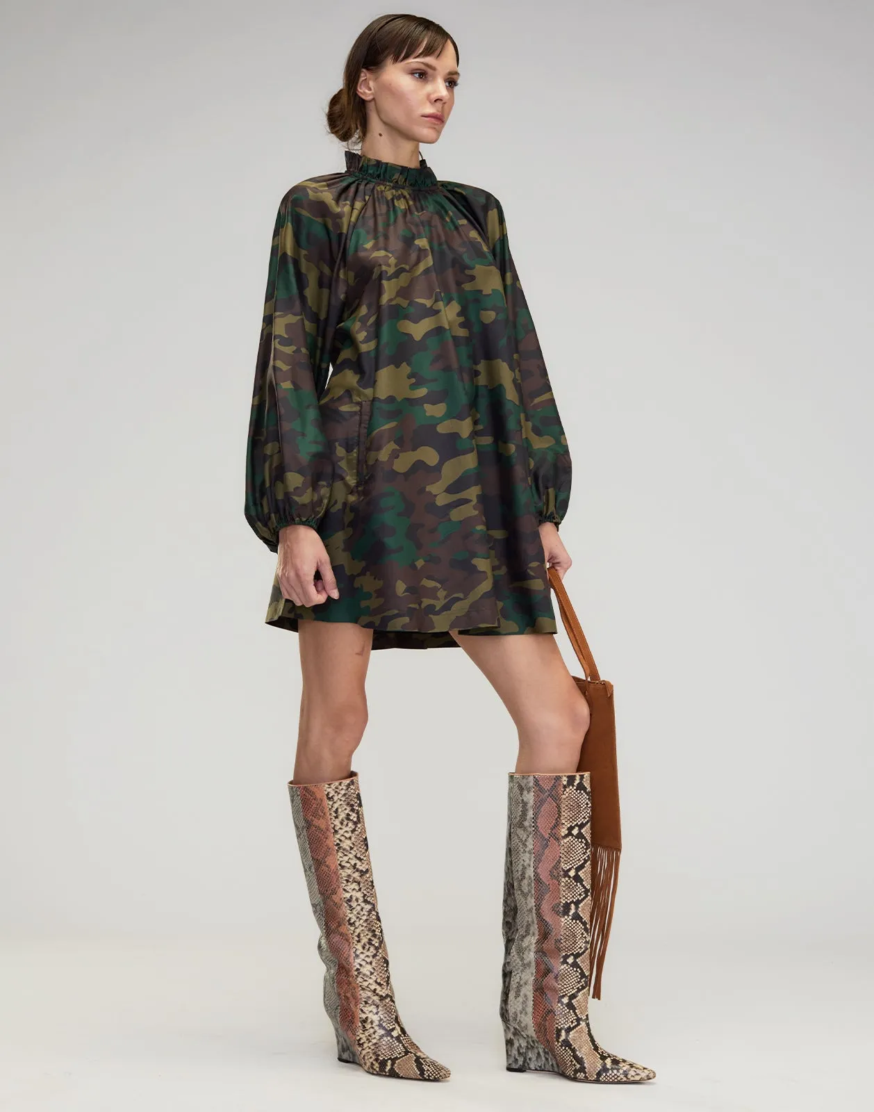 Second Nature Silk Taffeta Dress