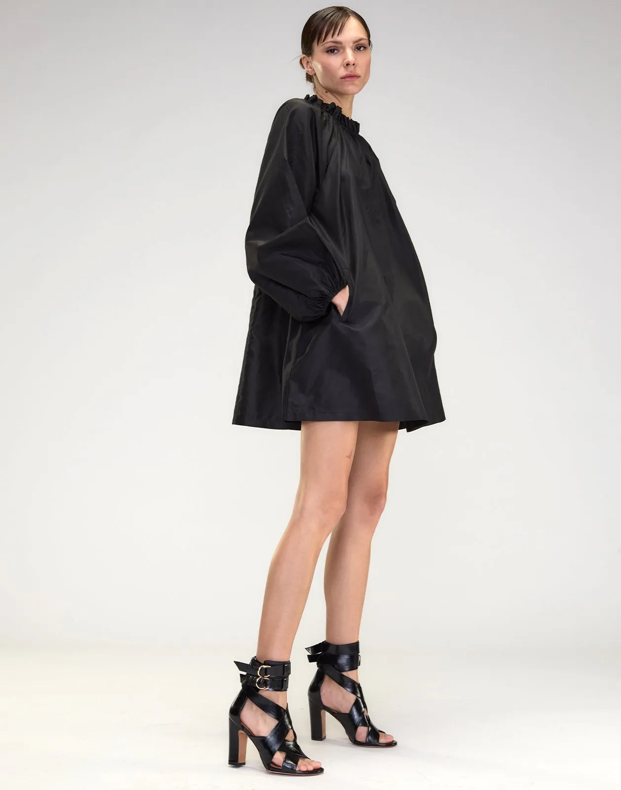 Second Nature Silk Taffeta Dress