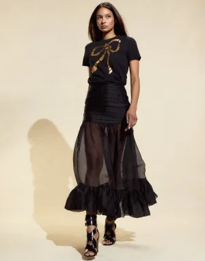 Serafina Silk Skirt