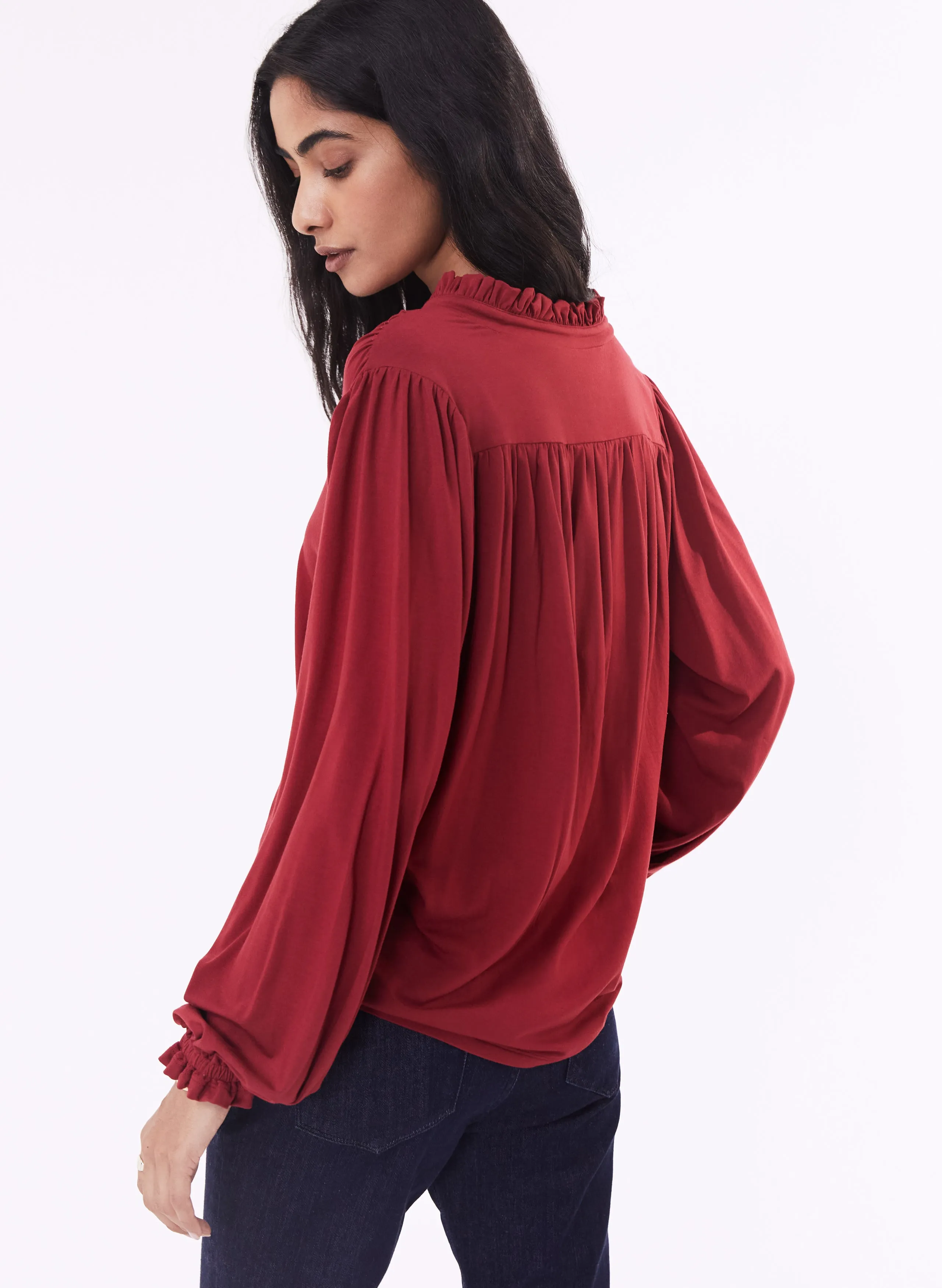 Sima Frill Detail Blouse