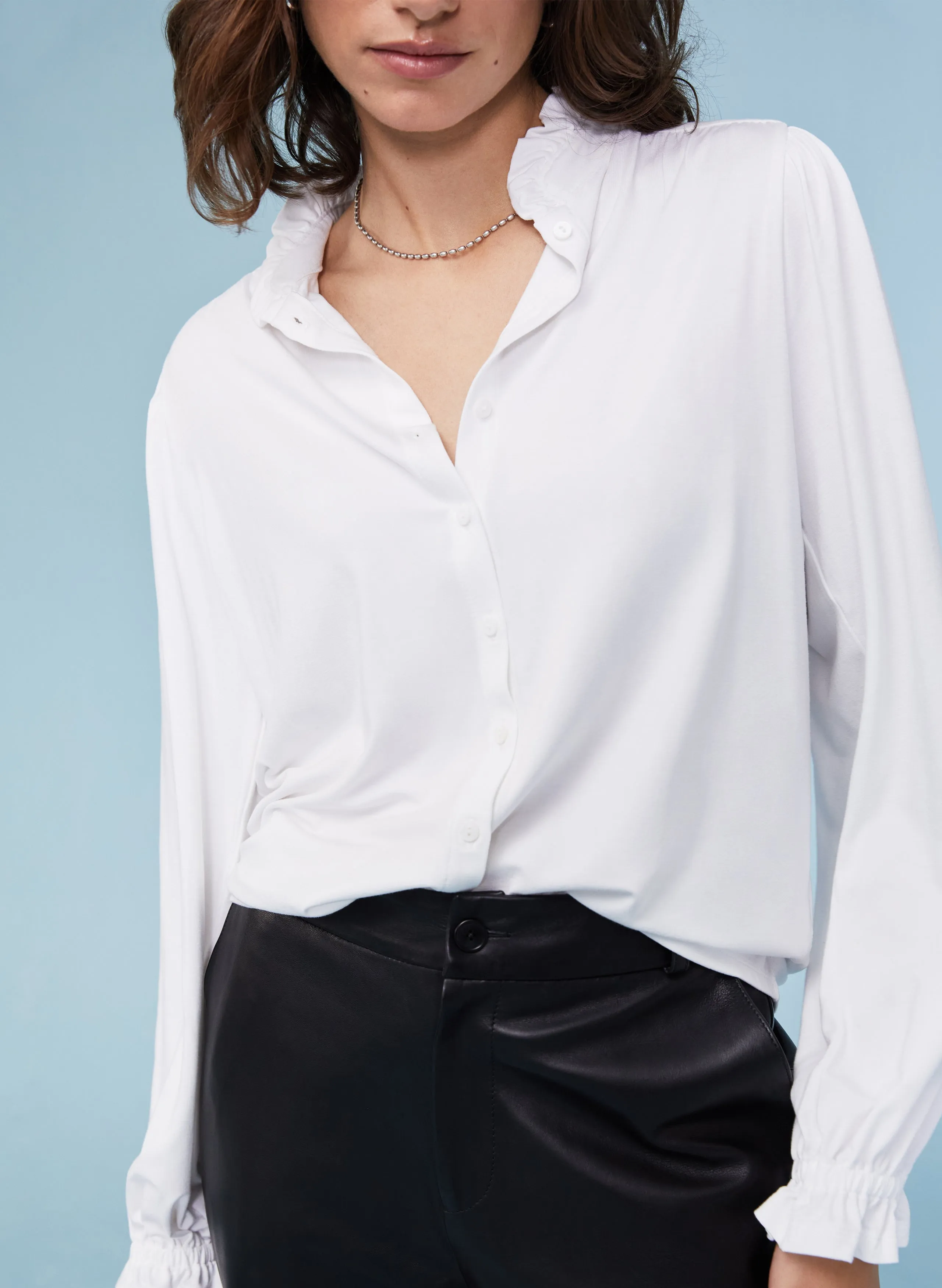 Sima Frill Detail Blouse
