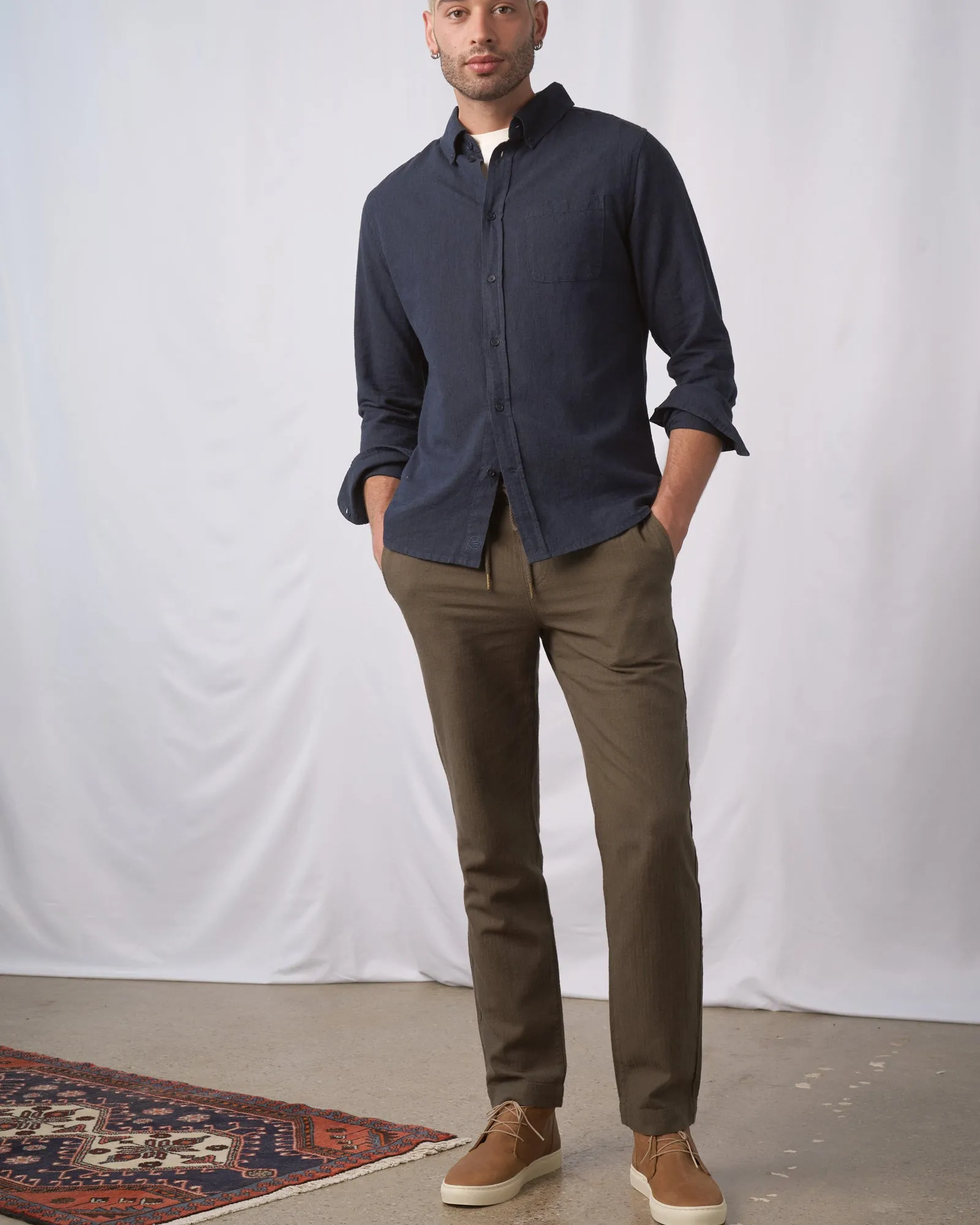SoftHemp™ Button Down