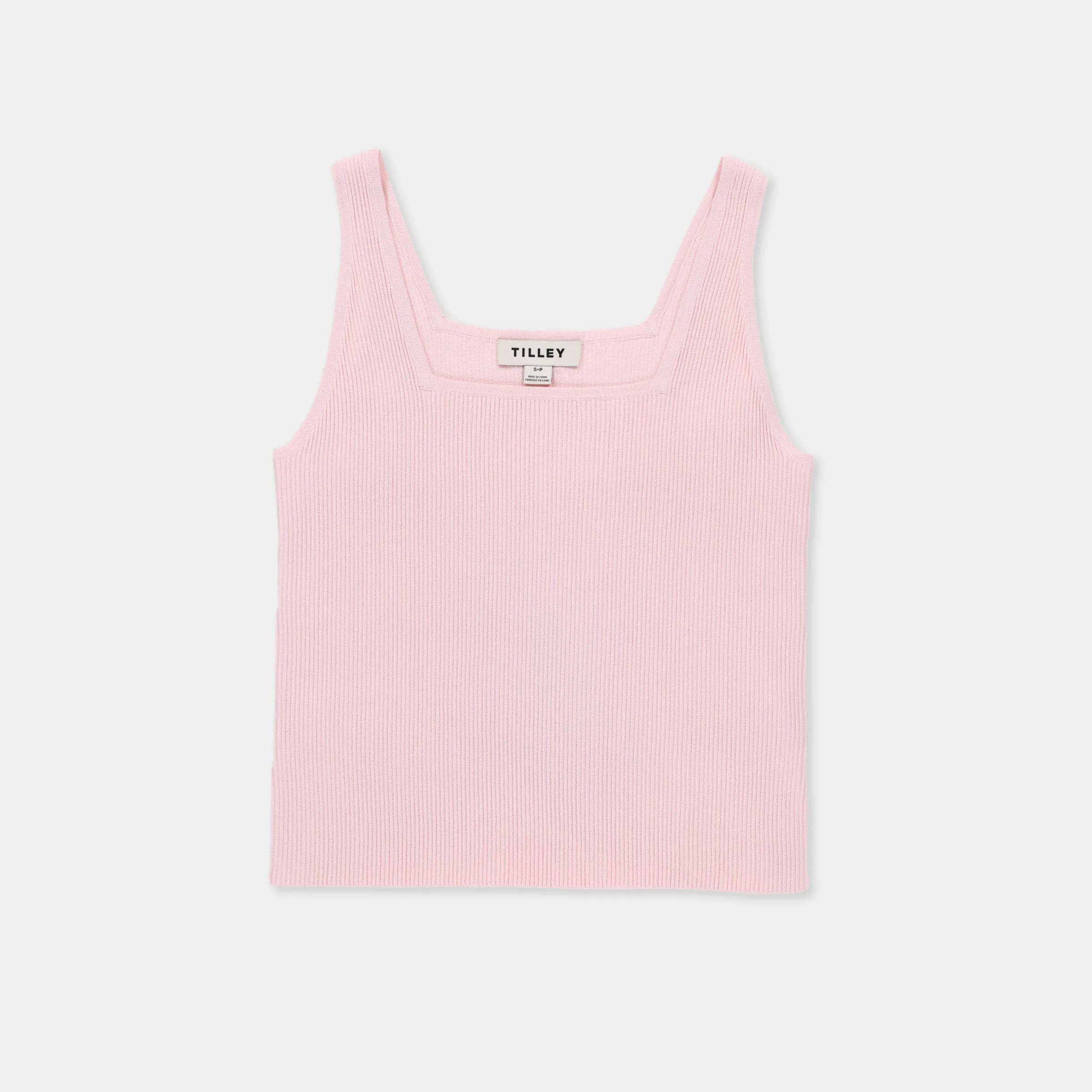Square Neck Rib Shell